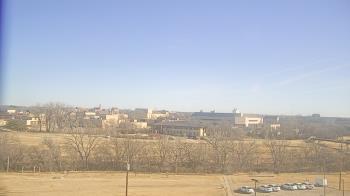 Weather camera view of Fort Hays State University.