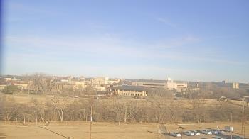 Weather camera view of Fort Hays State University.