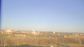 Weather camera view of Fort Hays State University.