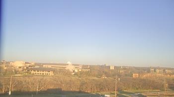Weather camera view of Fort Hays State University.