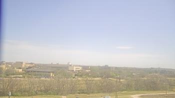 Weather camera view of Fort Hays State University.