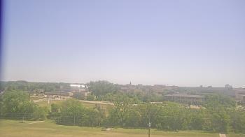 Weather camera view of Fort Hays State University.