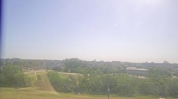 Weather camera view of Fort Hays State University.