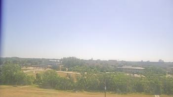 Weather camera view of Fort Hays State University.