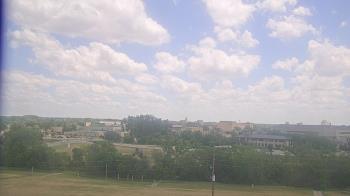 Weather camera view of Fort Hays State University.