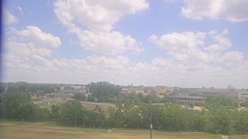 Weather camera view of Fort Hays State University.