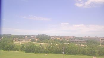 Weather camera view of Fort Hays State University.