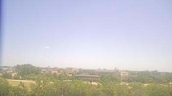 Weather camera view of Fort Hays State University.