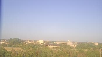 Weather camera view of Fort Hays State University.