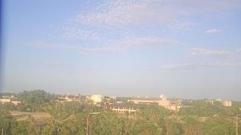 Weather camera view of Fort Hays State University.