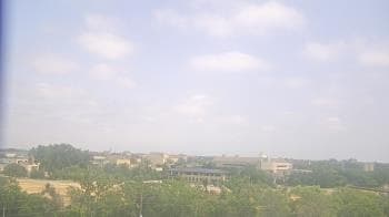 Weather camera view of Fort Hays State University.