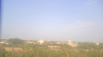 Weather camera view of Fort Hays State University.
