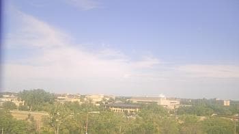 Weather camera view of Fort Hays State University.