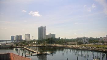 Weather camera view of River District.