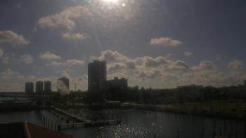 Weather camera view of River District.