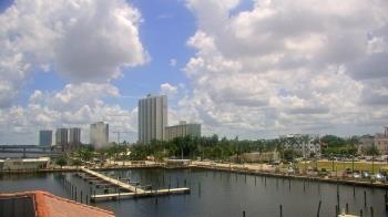 Weather camera view of River District.