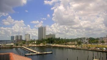 Weather camera view of River District.