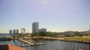 Weather camera view of River District.