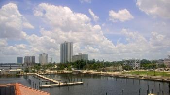 Weather camera view of River District.