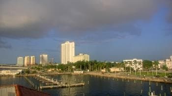 Weather camera view of River District.