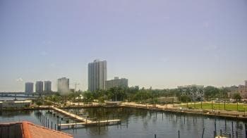Weather camera view of River District.