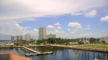 Weather camera view of River District.