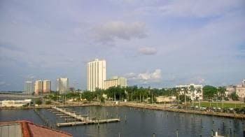 Weather camera view of River District.