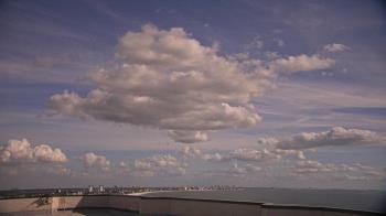 Weather camera view of DiamondHead & GullWing Beach Resorts.