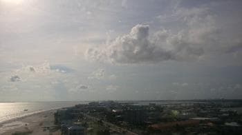 Weather camera view of DiamondHead & GullWing Beach Resorts.