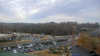 Weather camera view of Fort Smith Public Library.