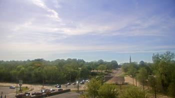 Weather camera view of Fort Smith Public Library.