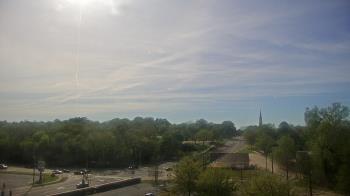 Weather camera view of Fort Smith Public Library.