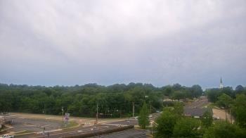 Weather camera view of Fort Smith Public Library.