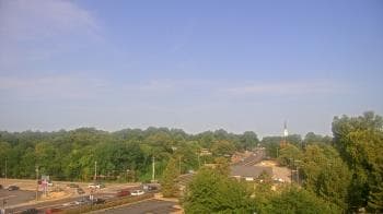 Weather camera view of Fort Smith Public Library.