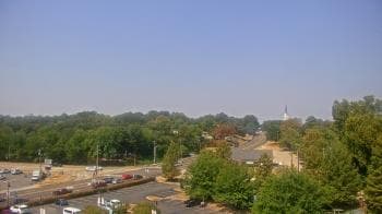 Weather camera view of Fort Smith Public Library.