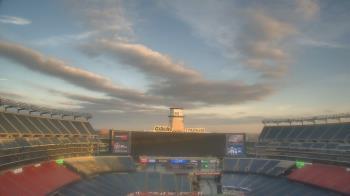 Weather camera view of Gillette Stadium.