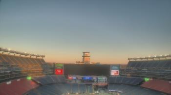 Weather camera view of Gillette Stadium.