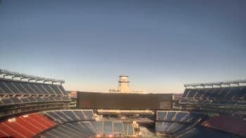 Weather camera view of Gillette Stadium.