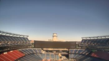 Weather camera view of Gillette Stadium.
