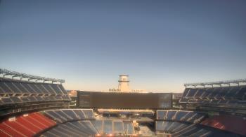 Weather camera view of Gillette Stadium.