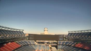 Weather camera view of Gillette Stadium.
