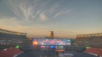 Weather camera view of Gillette Stadium.
