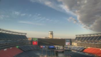 Weather camera view of Gillette Stadium.