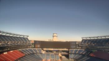 Weather camera view of Gillette Stadium.