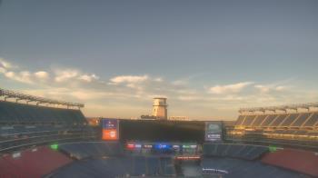 Weather camera view of Gillette Stadium.
