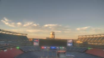 Weather camera view of Gillette Stadium.