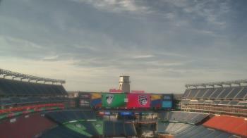 Weather camera view of Gillette Stadium.