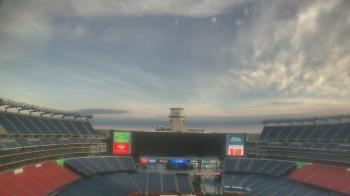 Weather camera view of Gillette Stadium.