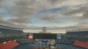 Weather camera view of Gillette Stadium.