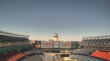 Weather camera view of Gillette Stadium.